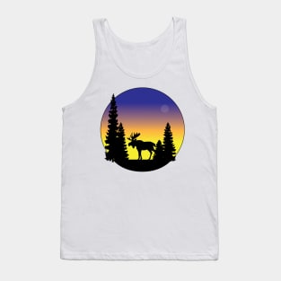 Majestic Moose Tank Top